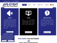 avk-event.de Webseite Vorschau
