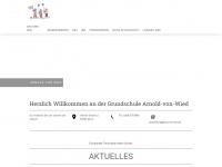 grundschule-arnold-von-wied.de Webseite Vorschau