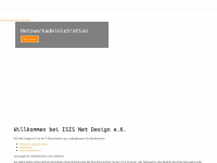 isis-netdesign.de Webseite Vorschau