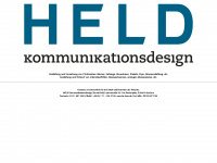 heldkommunikationsdesign.de Webseite Vorschau