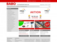 babo-team.de Webseite Vorschau