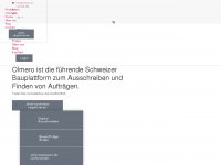 olmero.ch Webseite Vorschau