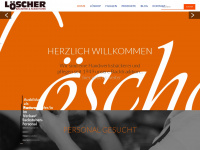 baeckerei-loescher.de Webseite Vorschau