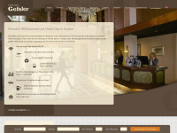 hotel-geisler.de Webseite Vorschau