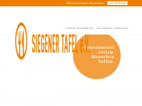 siegener-tafel.de Webseite Vorschau
