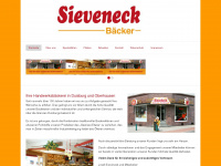baeckerei-sieveneck.de Webseite Vorschau