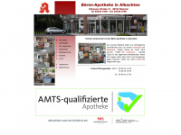 baeren-apotheke-ms.de Webseite Vorschau