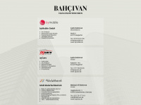 bahcivan.de Webseite Vorschau