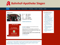 bahnhof-apo-siegen.de Webseite Vorschau