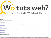 wo-tuts-weh.de Webseite Vorschau