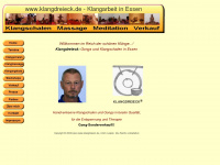 klangdreieck.de Webseite Vorschau