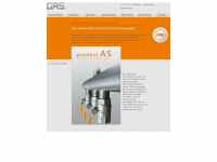 gas-protect.de Webseite Vorschau