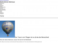 ballonfahren-nienhaus.de Webseite Vorschau