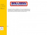 ballarin.biz Webseite Vorschau