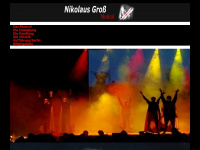 nikolaus-gross-musical.de Webseite Vorschau