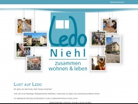 ledo-wohnen.de Webseite Vorschau