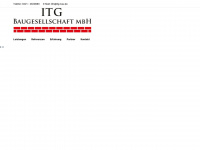 itg-bau.de Webseite Vorschau
