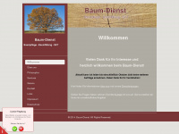 baum-dienst.de Webseite Vorschau