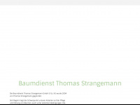 baumdienst-thomas-strangemann.de Webseite Vorschau
