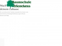 baumschule-trienekens.de Webseite Vorschau