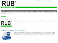 rub.org Webseite Vorschau