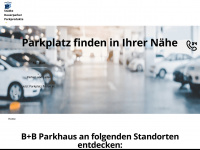 bb-parkhaus.de Webseite Vorschau