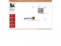 galerie-z.com Webseite Vorschau