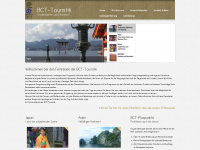 bct-touristik.de Webseite Vorschau