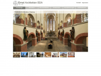 ernst-architekten-bda.de Webseite Vorschau