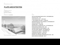 plato-architekten.de Webseite Vorschau