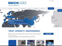 beckco-werkzeuge.de Webseite Vorschau