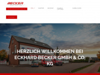 becker-minden.com Webseite Vorschau