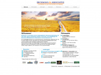 beckmann-and-associates.de Webseite Vorschau