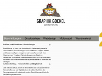 graphik-gockel.de Webseite Vorschau