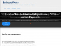 beckmann-partner.de Webseite Vorschau