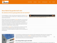 neuma.de Webseite Vorschau