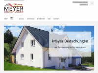 bedachungen-meyer.de Webseite Vorschau