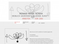 monika-maria-nowak.de Webseite Vorschau