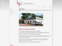 beka-print.de Webseite Vorschau