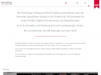 e-holding.de Webseite Vorschau