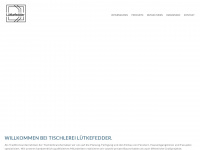 luetkefedder-tischlerei.de Webseite Vorschau