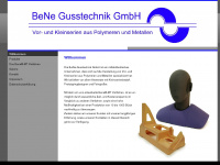 bene-gusstechnik.de Webseite Vorschau