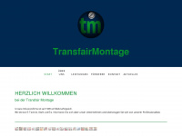 transfairmontage.de Webseite Vorschau