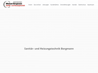 bergmann-sanitaer.de Webseite Vorschau