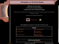 web-buerger.de Webseite Vorschau