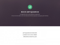 buch-antiquarius.de Webseite Vorschau