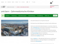 zmk.unibe.ch Webseite Vorschau