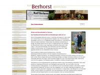 bestattungen-berhorst.de Webseite Vorschau