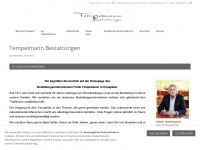 bestattungen-tempelmann.de Webseite Vorschau