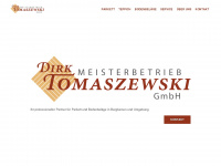 parkett-tomaszewski.de Webseite Vorschau